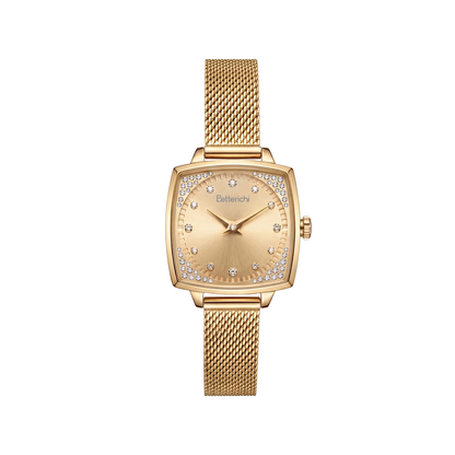 Betterichi-women_s-cushion-square-watch-with-champagne-gold-sunburst-dial-crystal-bezel-and-gold-tone-mesh-bracelet