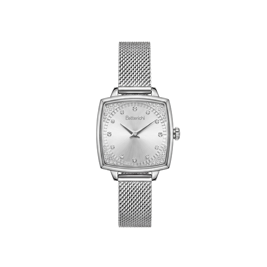 Betterichi-women_s-cushion-square-watch-with-silver-sunburst-dial-crystal-set-bezel-and-silver-tone-mesh-bracelet